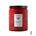 Essential Oil Fragrant Scented Candle Jar tag1