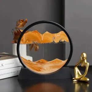 EternalDunes - 3D moving sand landscape hourglass