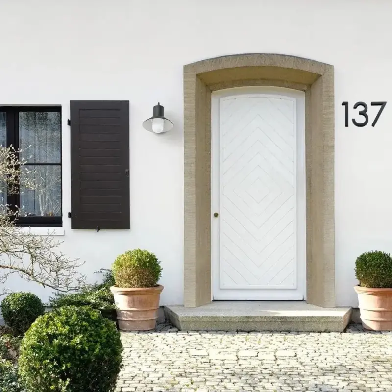 Eunice House Numbers tag1