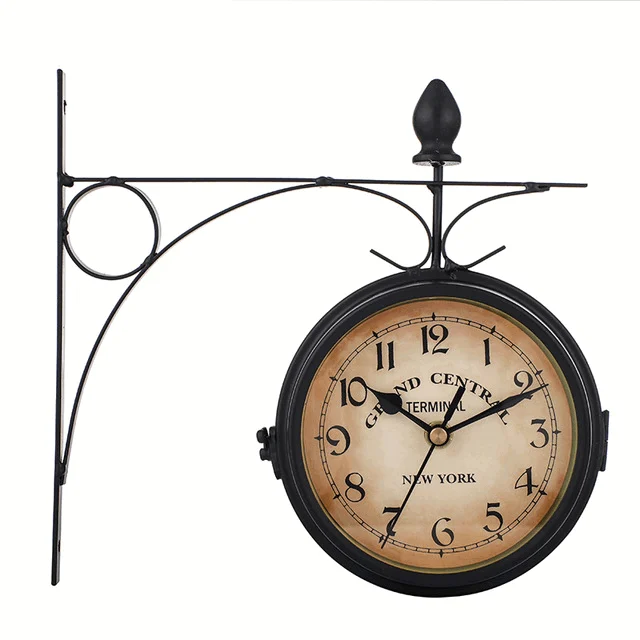EuroElegance Double Sided Wall Clock -  - #tag1#