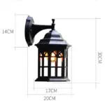 EuroVintage European Retro LED Wall Lamp tag1
