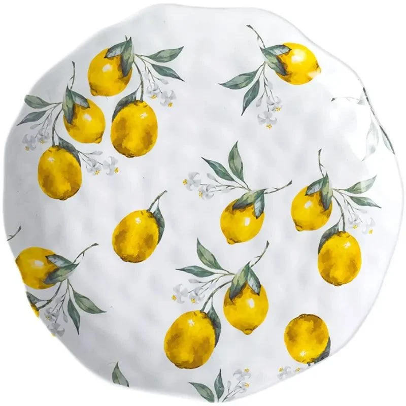 ZestVista - European ceramic plate lemon - ISTANBULLU LTD