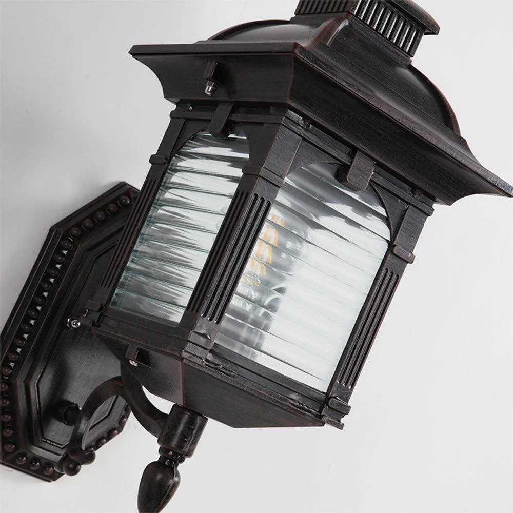 European Black Balcony Outdoor Wall Lamp -  - #tag1#