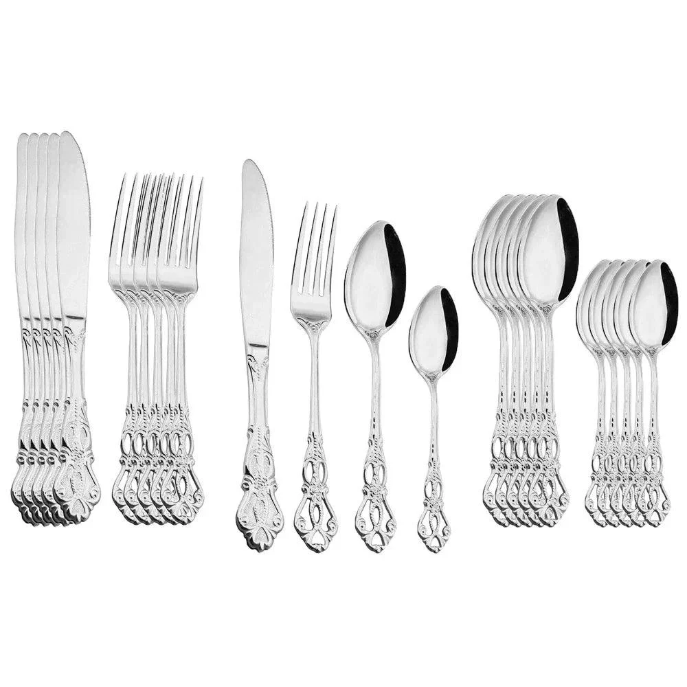 European Cutlery Set 24 Pieces -  - #tag1#