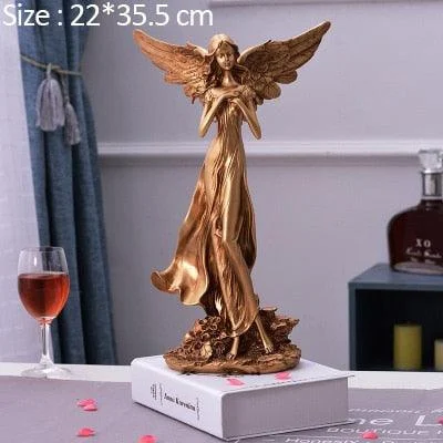 European Goddess Angel Nordic Sculptures and Statues Artwork -