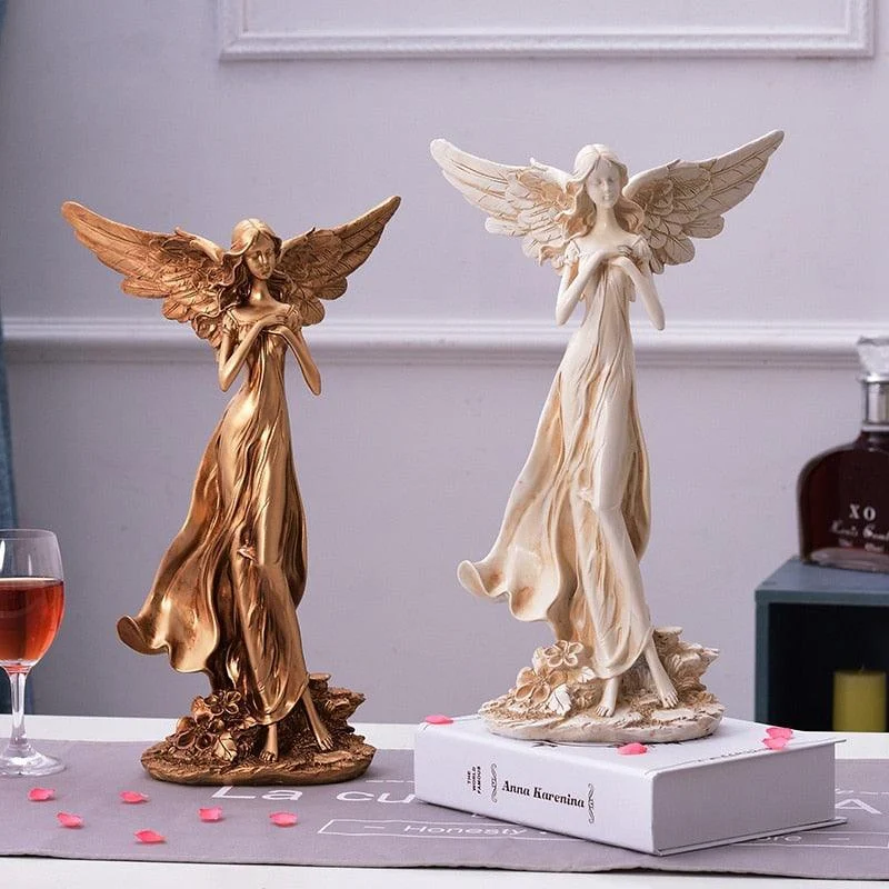 European Goddess Angel Nordic Sculptures and Statues Artwork -