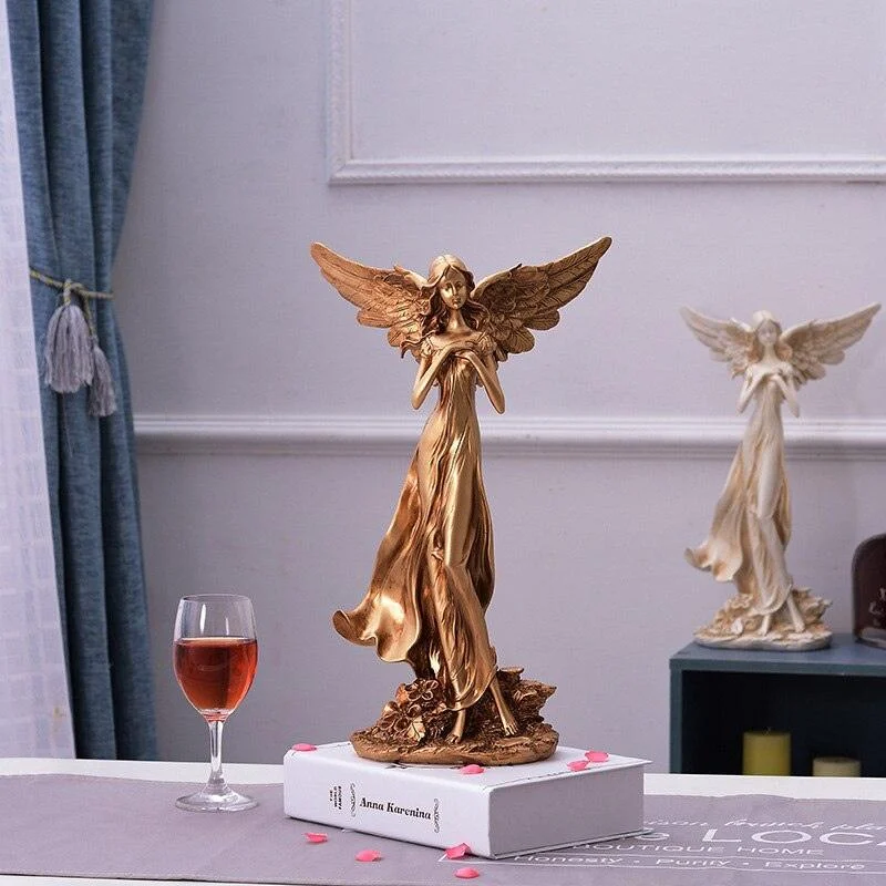 European Goddess Angel Nordic Sculptures and Statues Artwork -