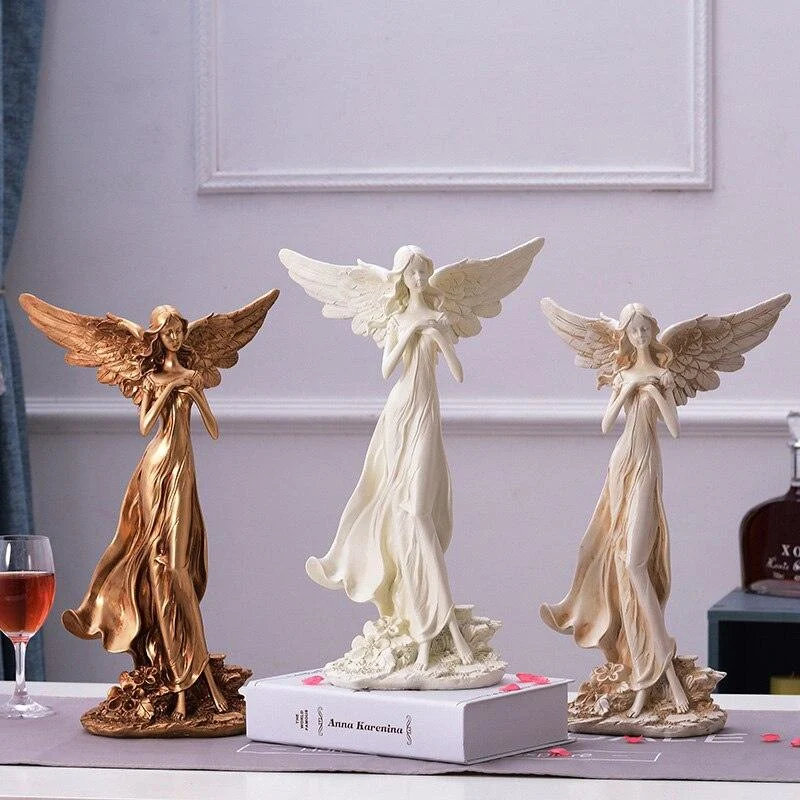 European Goddess Angel Nordic Sculptures and Statues Artwork -