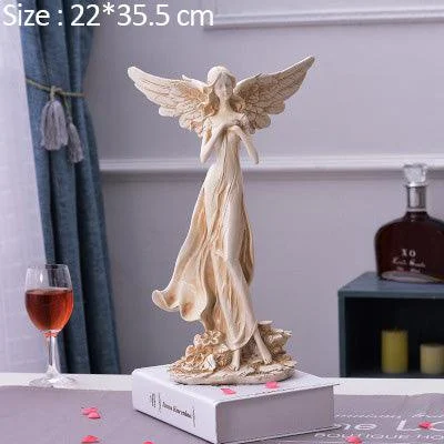 European Goddess Angel Nordic Sculptures and Statues Artwork -