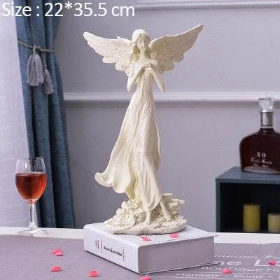 European Goddess Angel Nordic Sculptures and Statues Artwork -