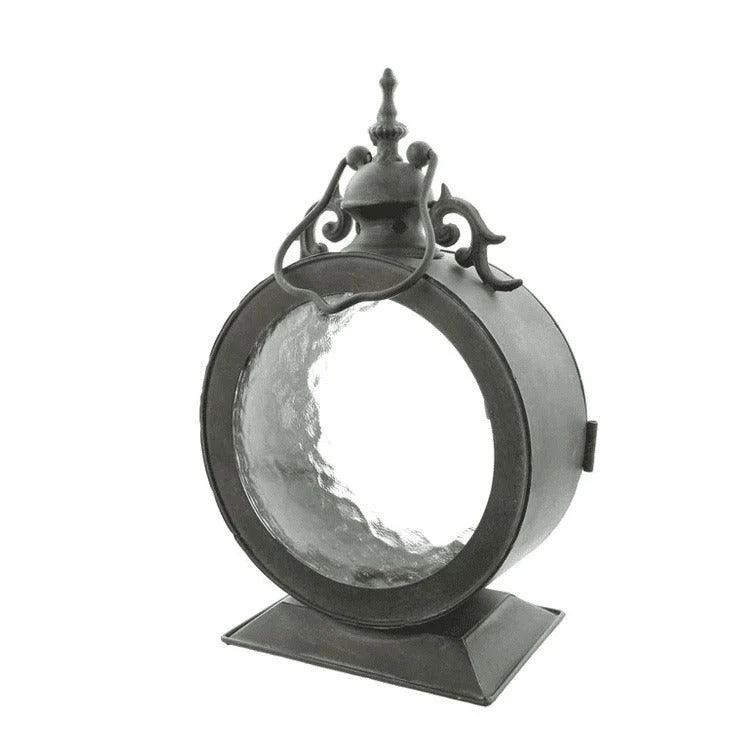 European Iron Candle Holder Stand - Vintage & Elegant Home Decor Accessory -