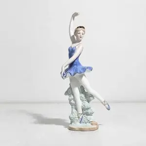 European Style Ballet Girl Ceramic Crafts Sculptures and Statues