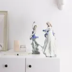 European Style Ballet Girl Ceramic Crafts Sculptures and Statues
