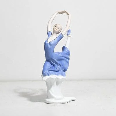 European Style Ballet Girl Ceramic Crafts Sculptures and Statues -