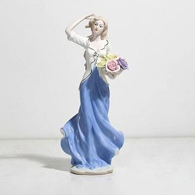 European Style Ballet Girl Ceramic Crafts Sculptures and Statues -