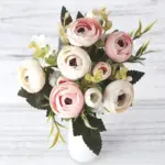 Europese Vintage Kunstzijde Thee Rose Bloemen 6 Hoofd 4 Kleine Bud Boeket Bruiloft Thuis Retro Nep.jpg 640x640 04daaaad b639 4529 9591 9396dcfc1dca