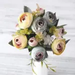 Europese Vintage Kunstzijde Thee Rose Bloemen 6 Hoofd 4 Kleine Bud Boeket Bruiloft Thuis Retro Nep.jpg 640x640 1eb524a9 683c 44a7 ba24 0cac32501537