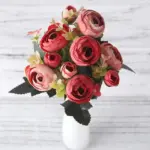 Europese Vintage Kunstzijde Thee Rose Bloemen 6 Hoofd 4 Kleine Bud Boeket Bruiloft Thuis Retro Nep.jpg 640x640 a5db5f57 5c9e 4710 a0d4 77fc6efe0444