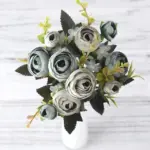 Europese Vintage Kunstzijde Thee Rose Bloemen 6 Hoofd 4 Kleine Bud Boeket Bruiloft Thuis Retro Nep.jpg 640x640 d7726d9c c69a 4a2d ad2e 9867235167f3