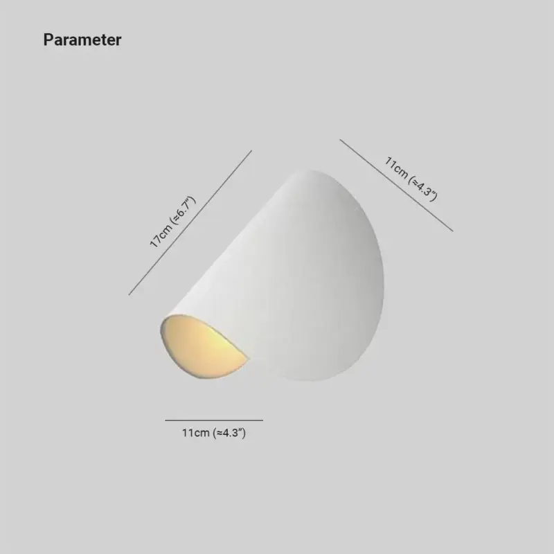 Eveline Modern Geometric LED Wall Lamp 4 Colors Indoor Outdoor Metal tag1