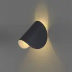 Eveline Modern Geometric LED Wall Lamp 4 Colors Indoor Outdoor Metal tag1