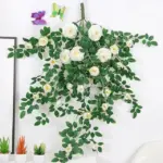 EverGreen Artificial green ivy leaves