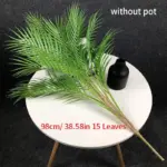 EverTropic Plastic Monstera Plant