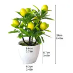 EverZest Artificial Lemon Tree