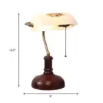 EvoLicht vintage half cylinder table lamp tag1