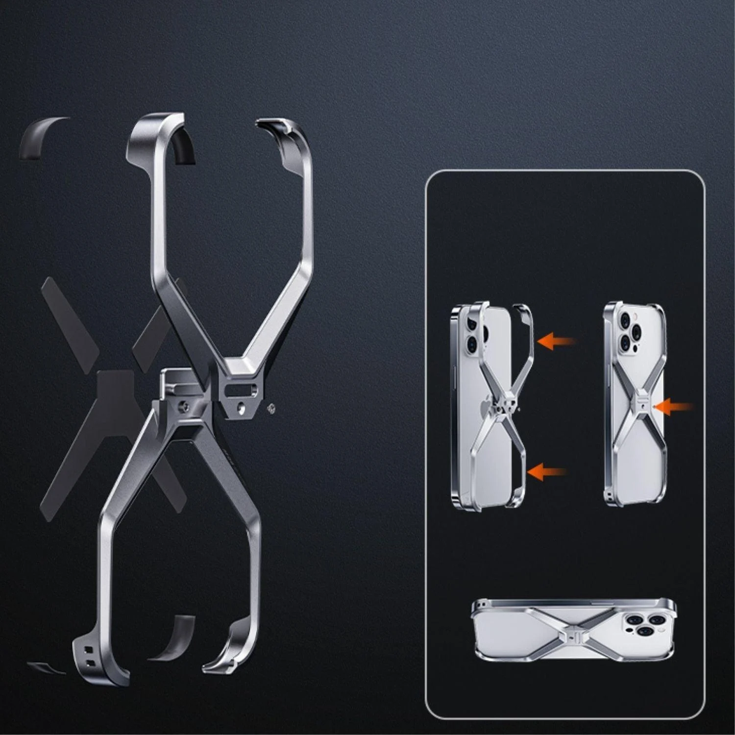 Exclusive Invisible X Case - Slim and Protective -  - #tag1#