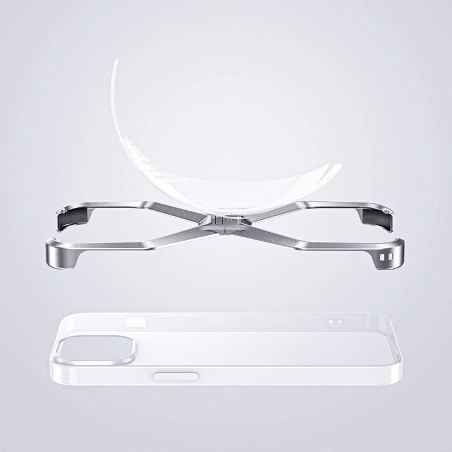 Exclusive Invisible X Case - Slim and Protective -  - #tag1#