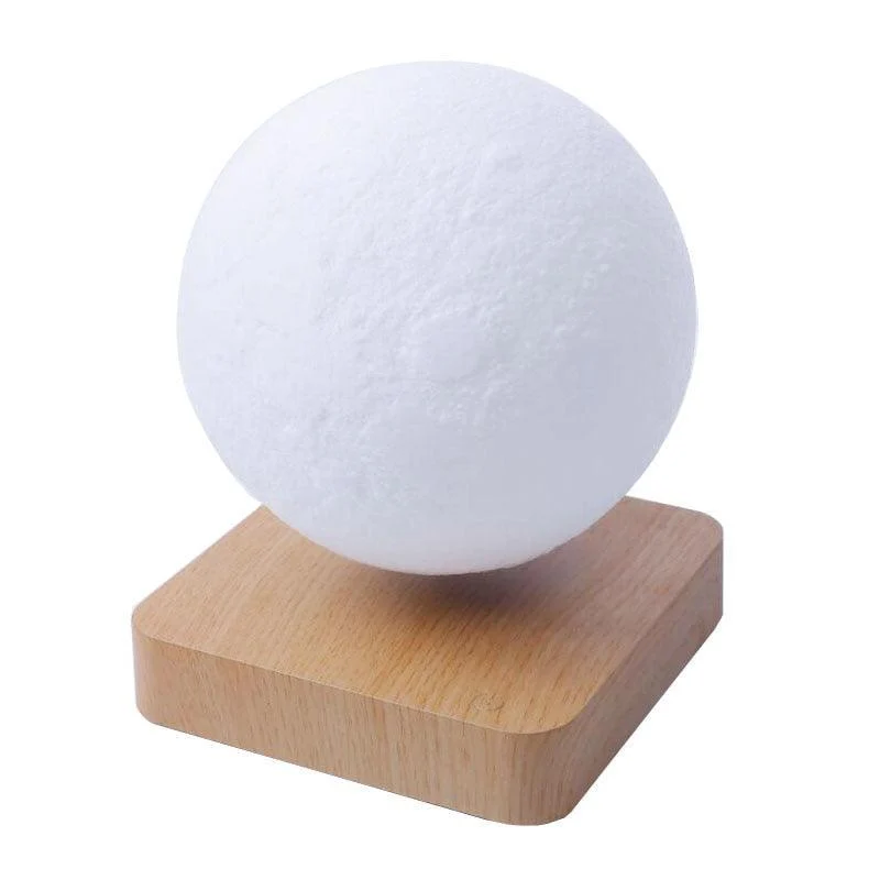 Experience Magic with 3D Magnetic Levitation Floating Moon Lamp - Night Light -