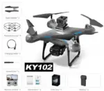 Experience the Ultimate Aerial Photography with KY102 Drone 8K Dual Camera Obstacle Avoidance and Optical Flow Technology tag1