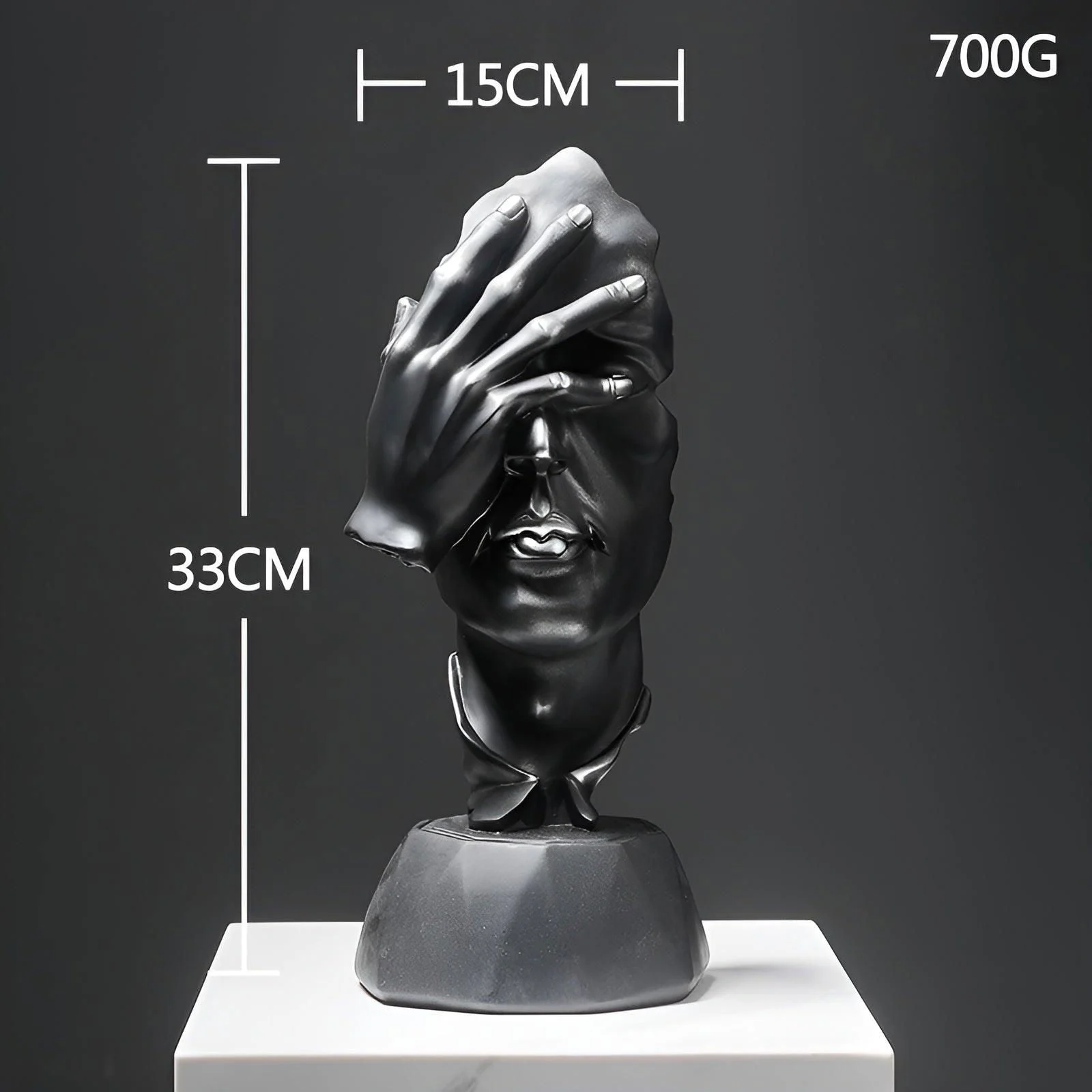 Expressive Face - Creative Abstract Face Sculpture for Home and Office Decoration -  - #tag1#