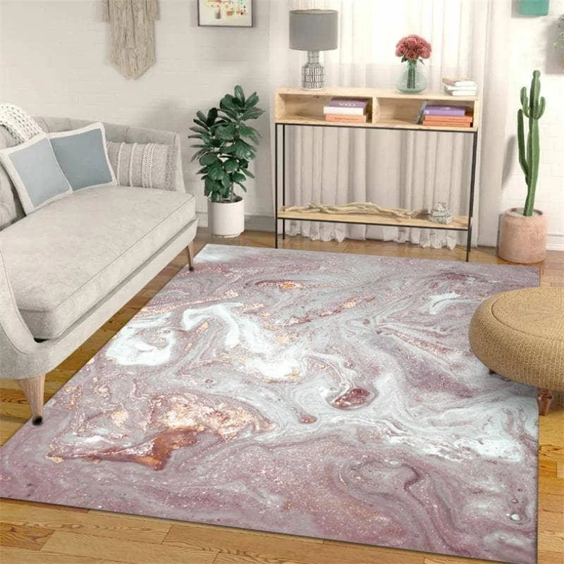 Exquisite Abstract Living Room Rug - Make Your Room an Indoor Oasis -