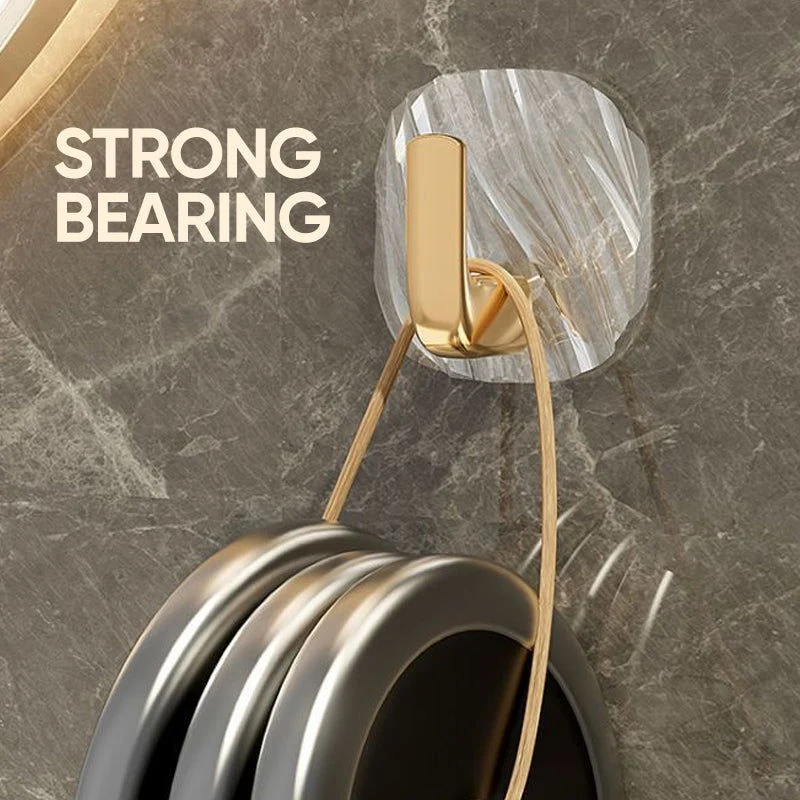 Exquisite Acrylic Punch-Free Hook Transparent Adhesive Wall Hook -  - #tag1#
