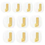 Exquisite Acrylic Punch Free Hook Transparent Adhesive Wall Hook tag1