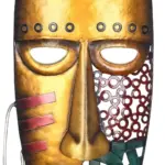 Exquisite African Face Mask Wall Art Enrich Your Space with Cultural Charm