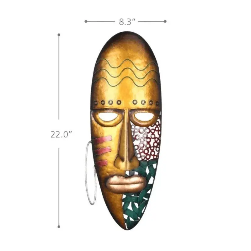 Exquisite African Face Mask Wall Art Enrich Your Space with Cultural Charm