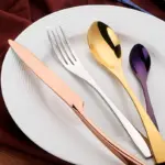 Exquisite Stainless Steel Cutlery Set tag1