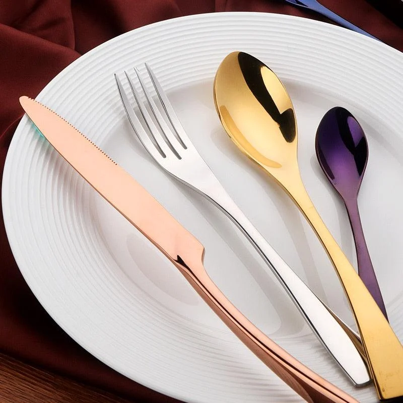 Exquisite Stainless Steel Cutlery Set -  - #tag1#