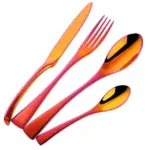 Exquisite Stainless Steel Cutlery Set tag1