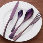 Exquisite Stainless Steel Cutlery Set tag1