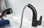Extendable Lift for Bathroom Brass Mixer Tap tag1