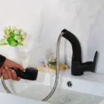 Extendable Lift for Bathroom Brass Mixer Tap tag1