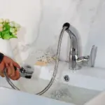 Extendable Lift for Bathroom Brass Mixer Tap tag1