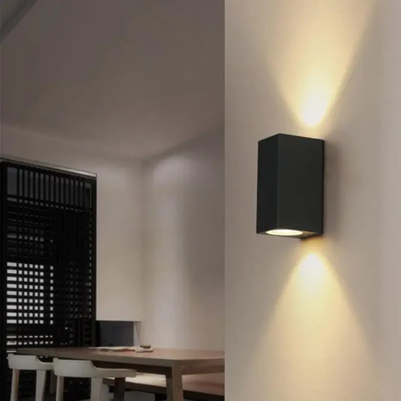 Exterior Interior 3W 6W LED Aluminum Wall Lamp tag1