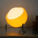 EyeArt Table Light Orange Glass Table Lamp tag1