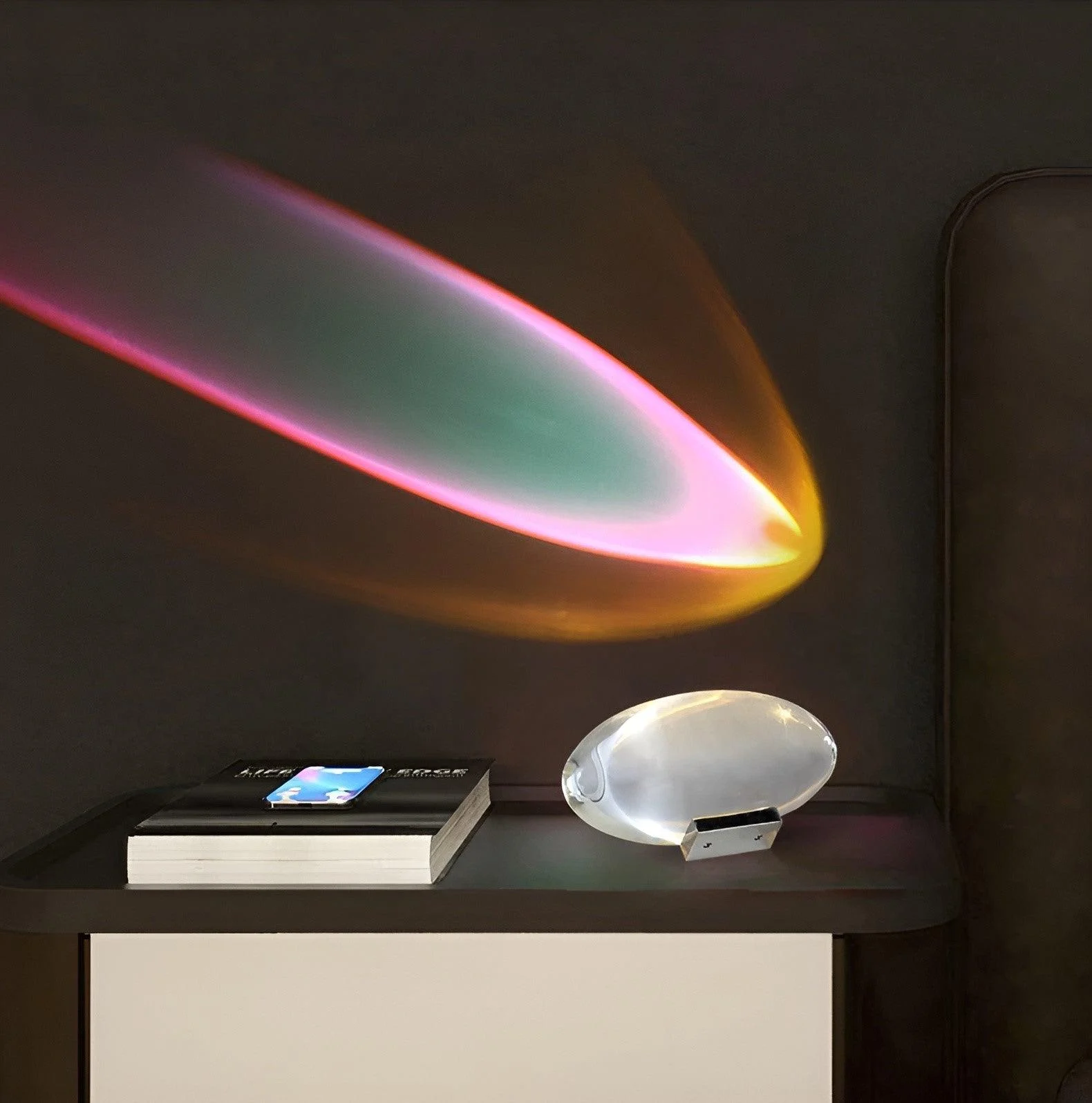 EyeSparkle Lamp - Heavenly Crystal Prism Projection Light -  - #tag1#