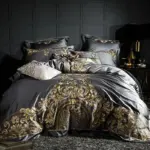 Ezkira Egyptian Cotton Embroidery Duvet Set tag1
